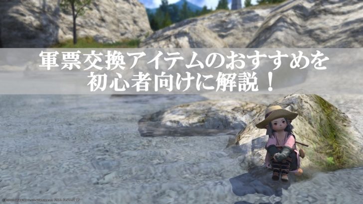 Ff14軍票の使い道 交換アイテムのおすすめを初心者向けに解説 リンクの中で踊りたい